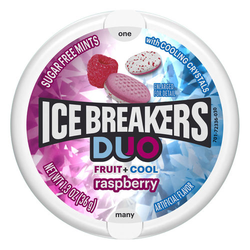 Ice Breakers Mints Duo Raspberry