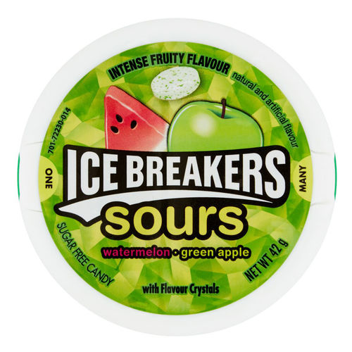 Ice Breakers Sours Watermelon & Green Apple
