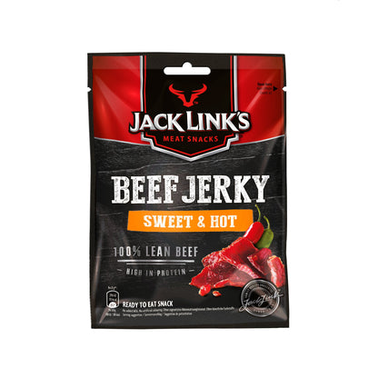 Jack Link's Beef Jerky Sweet & Hot (12 x 25g) - AmerikaanseGroothandel