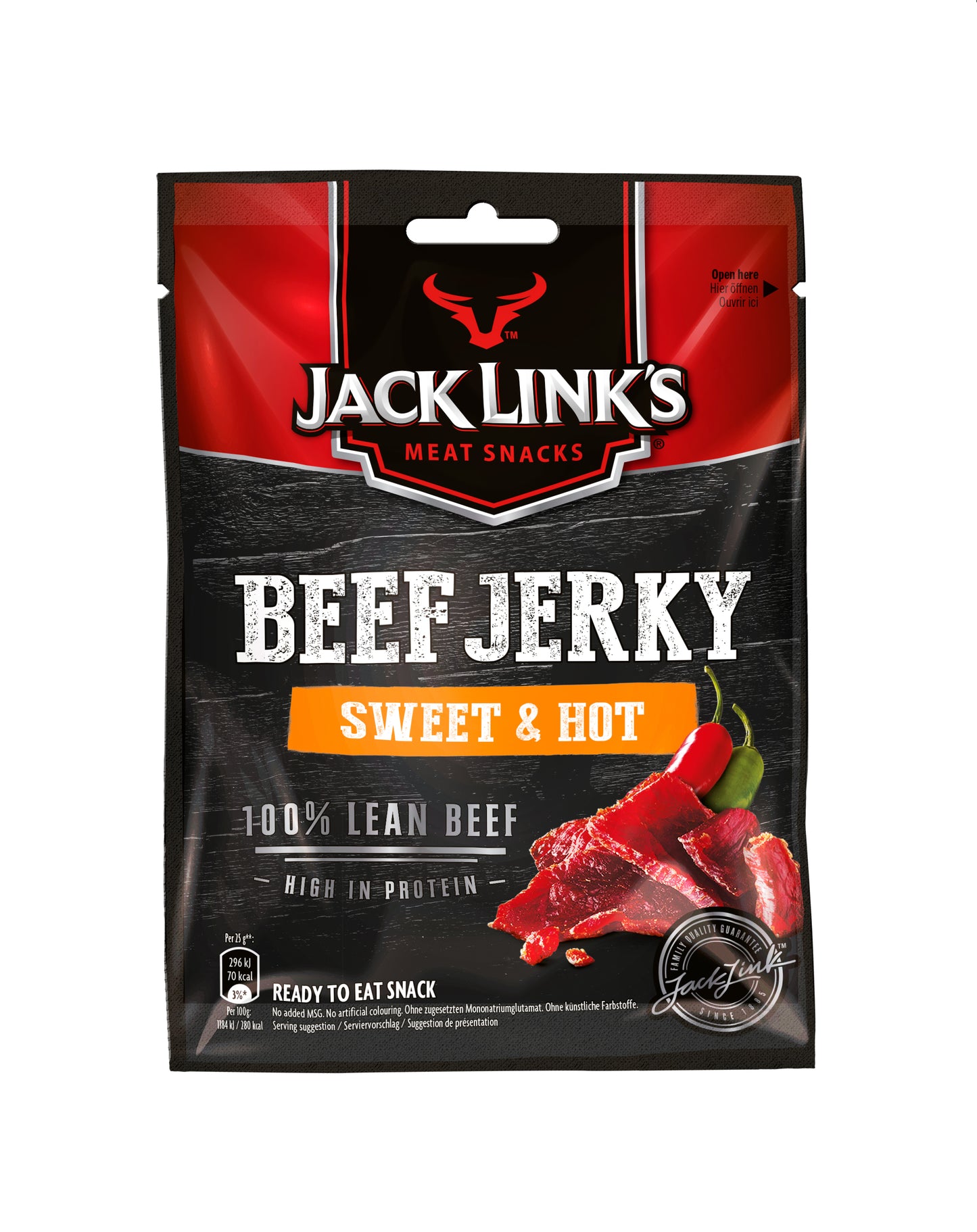 Jack Link's Beef Jerky Sweet & Hot