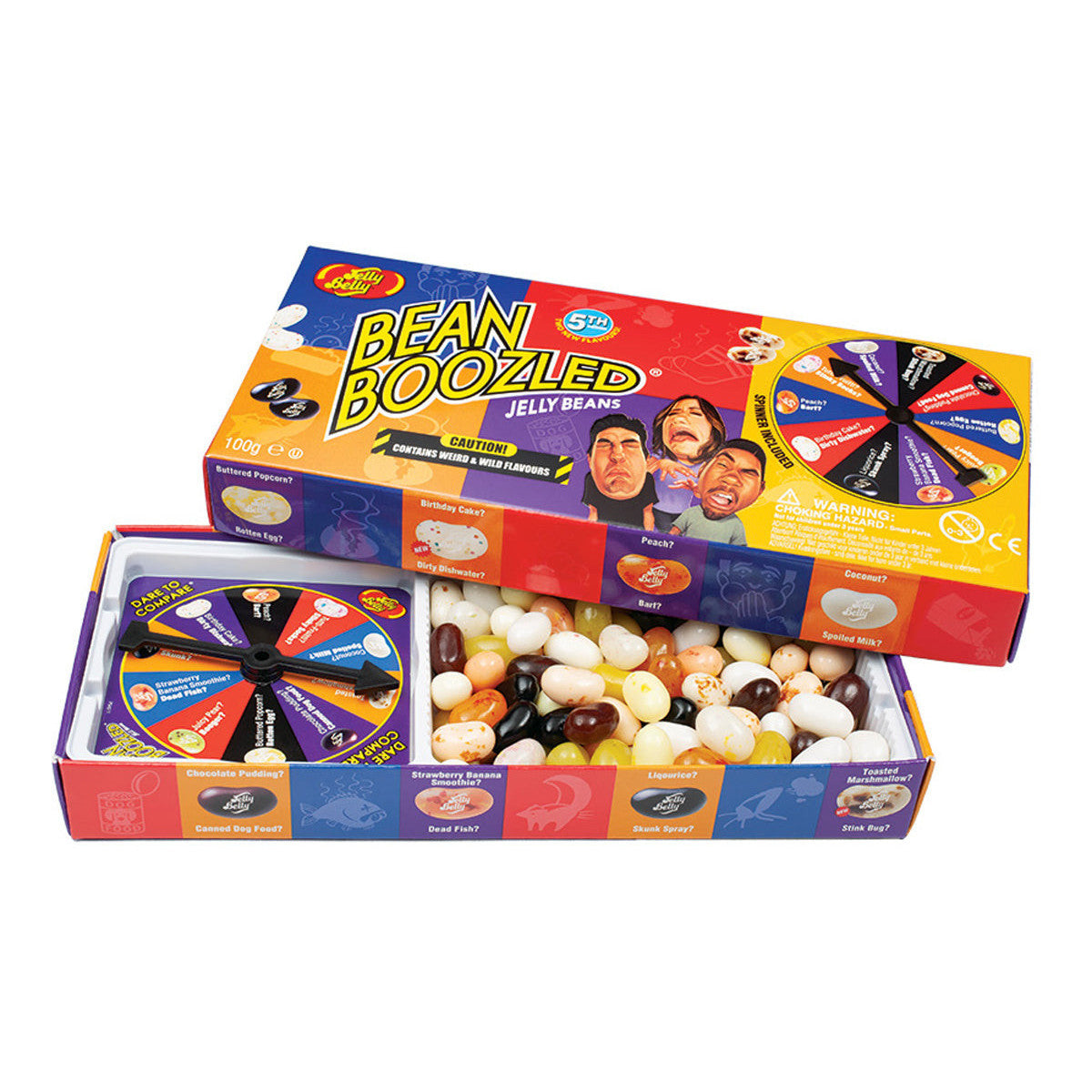 Jelly Belly Bean Boozled Jelly Beans 5th Edition (12 x 100g)