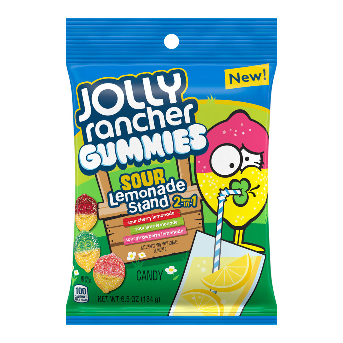 Jolly Rancher Gummies Sour Lemonade