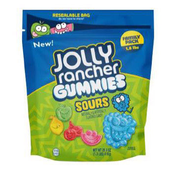 Jolly Rancher Gummies Sours Family Pack (6 x 816g)