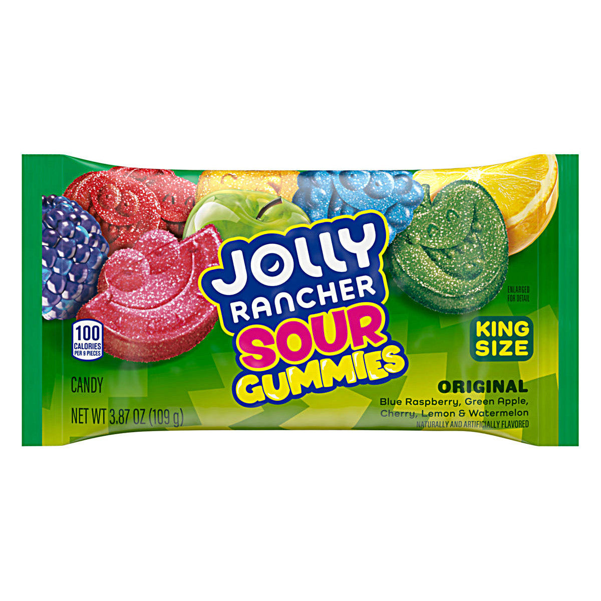 Jolly Rancher Gummies Sours King Size