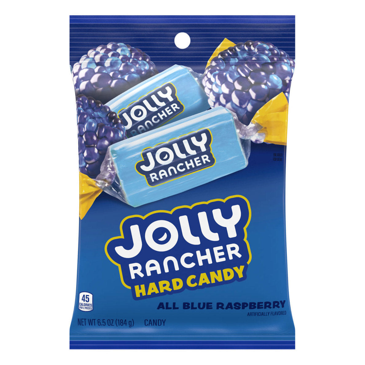 Jolly Rancher Hard Candy All Blue Raspberry (12 x 184g) - AmerikaanseGroothandel