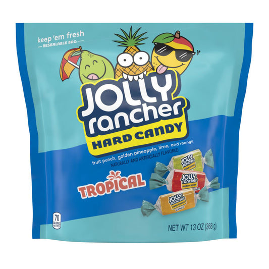 Jolly Rancher Hard Candy Tropical (8 x 369g) - AmerikaanseGroothandel