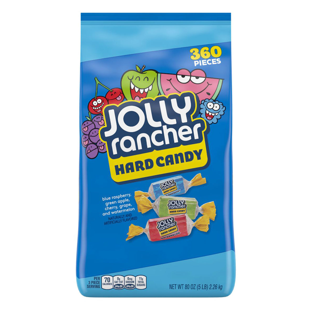 Jolly Rancher Hard Candy (Enkele verpakking van 2.26kg) - AmerikaanseGroothandel