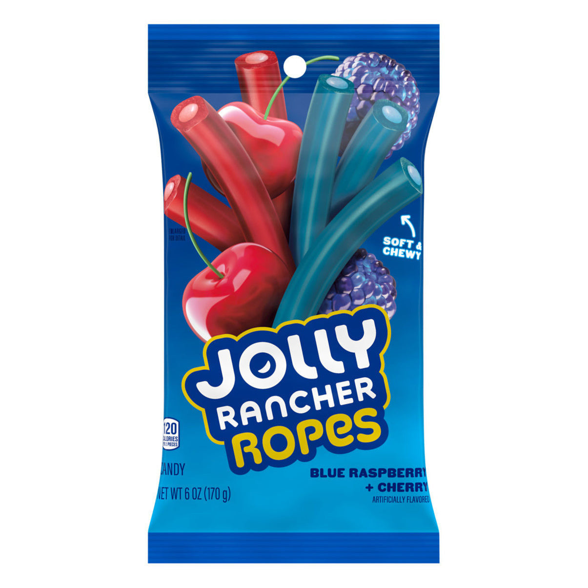 Jolly Rancher Ropes Blue Raspberry & Cherry