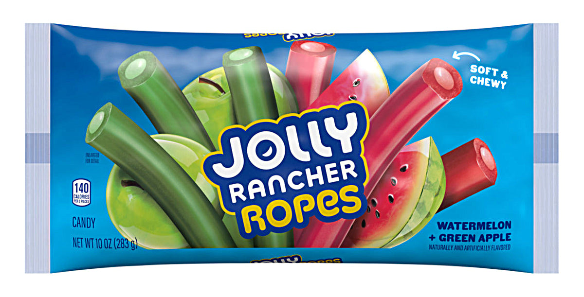 Jolly Rancher Ropes Watermelon & Green Apple