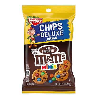 Keebler Chips Deluxe Minis Cookies with M&M's Minis (6 x 85g) - AmerikaanseGroothandel