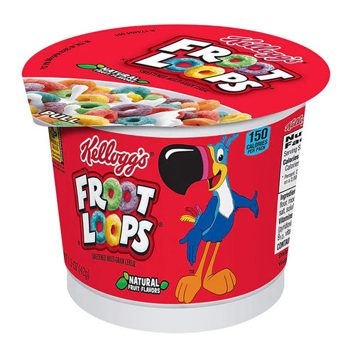 Kellogg's Froot Loops Cereal Cup