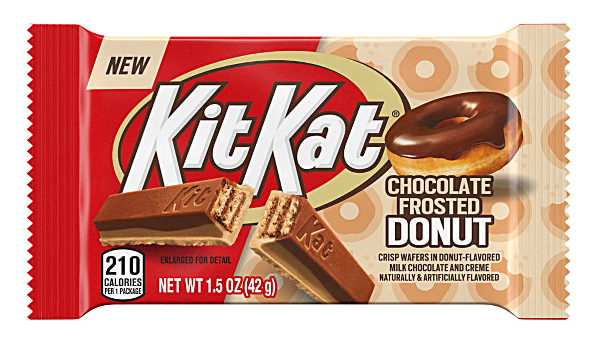 Kit Kat Chocolate Frosted Donut