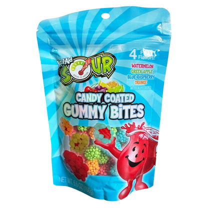 Kool-Aid Sour Candy Coated Gummy Bites (8 x 156g) - AmerikaanseGroothandel