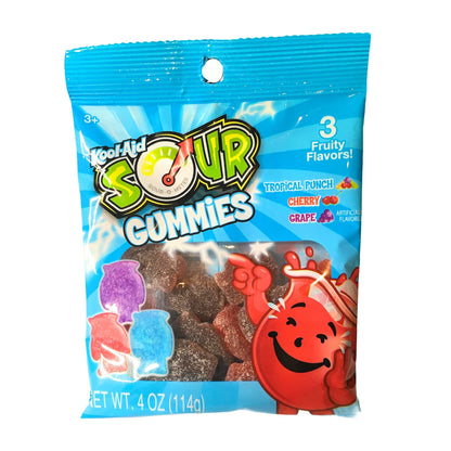 Kool-Aid Sour Gummies (12 x 113g) - AmerikaanseGroothandel