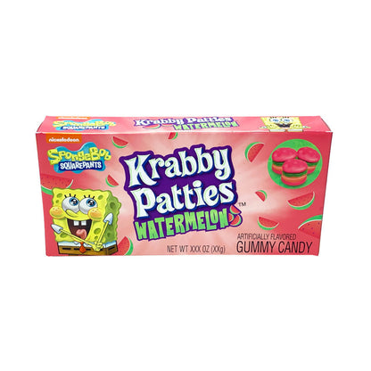 Krabby Patties Watermelon Theatre Box (12 x 72g) - AmerikaanseGroothandel