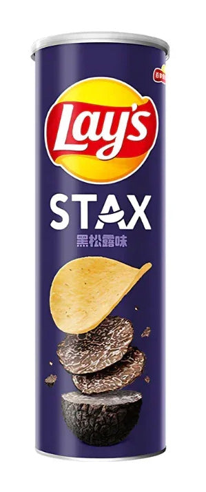 Lay's Stax Black Truffle (24 x 90g) - AmerikaanseGroothandel