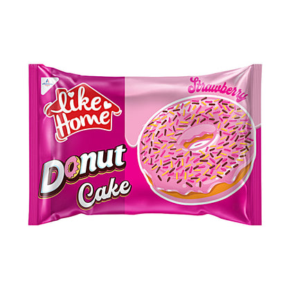 Like Home Donut Cake Strawberry (24 x 40g) - AmerikaanseGroothandel