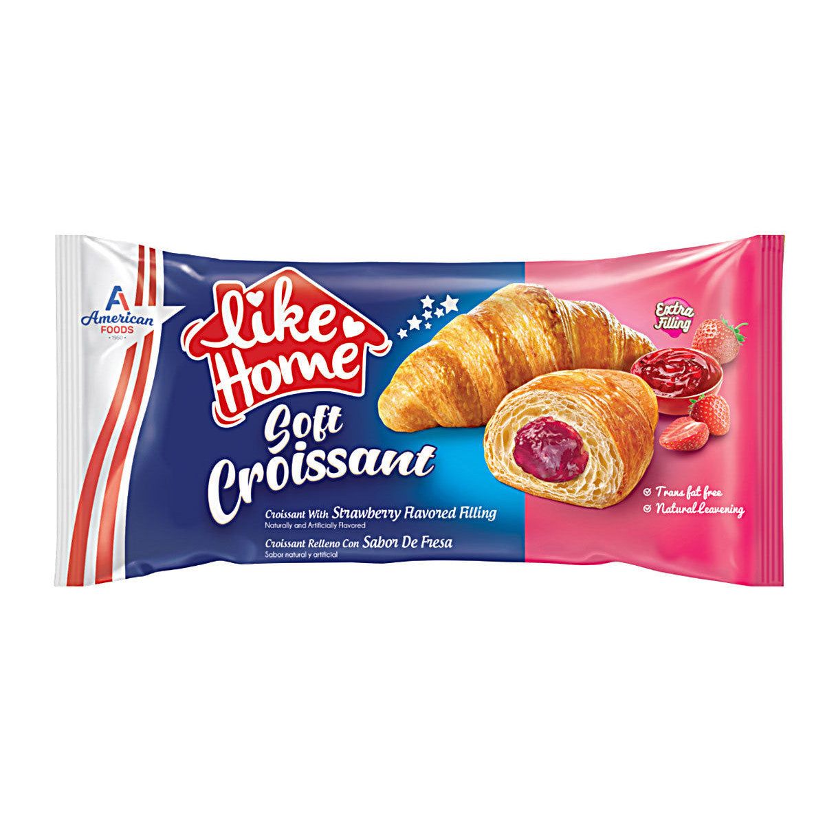 Like Home Soft Croissant Strawberry