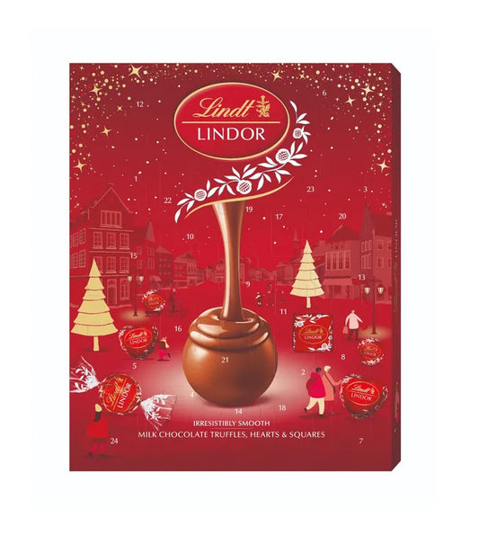 Lindt Lindor Advent Calendar (10 x 235g) - AmerikaanseGroothandel