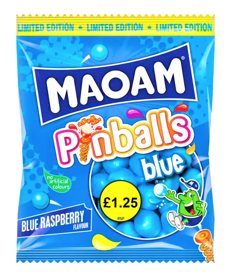 Maoam Pinballs Blue Raspberry (14 x 140g)