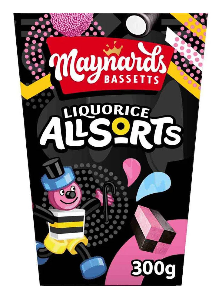 Maynards Bassetts Liquorice Allsorts (6 x 300g)