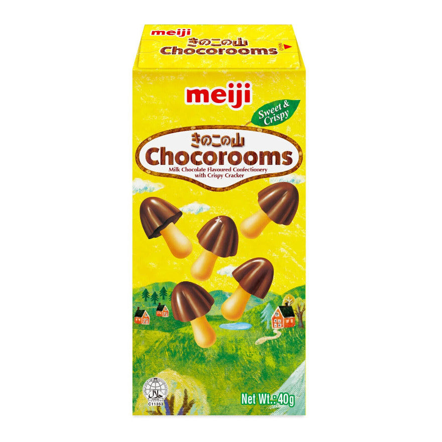 Meiji Chocorooms Chocolate (10 x 40g)