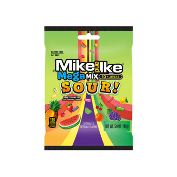 Mike and Ike Mega Mix Sour (12 x 141g)