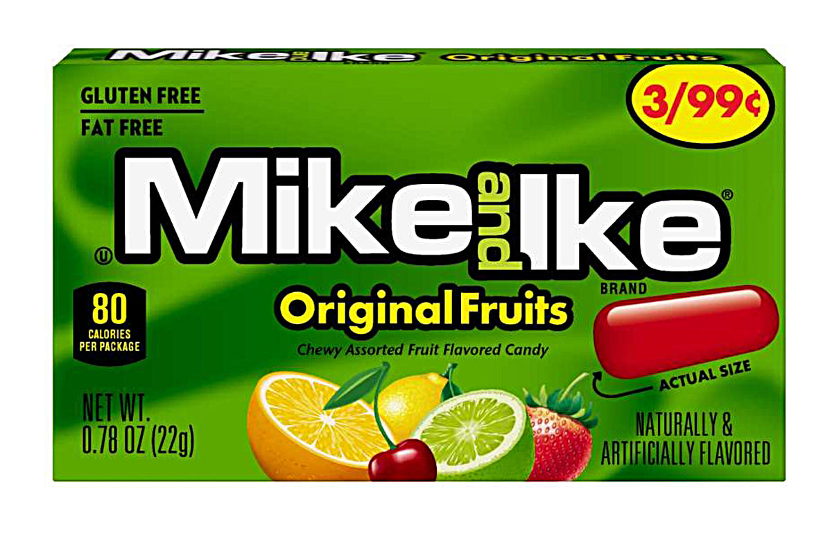 Mike and Ike Original Fruits