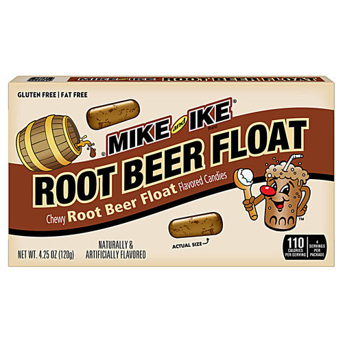 Mike and Ike Root Beer Float