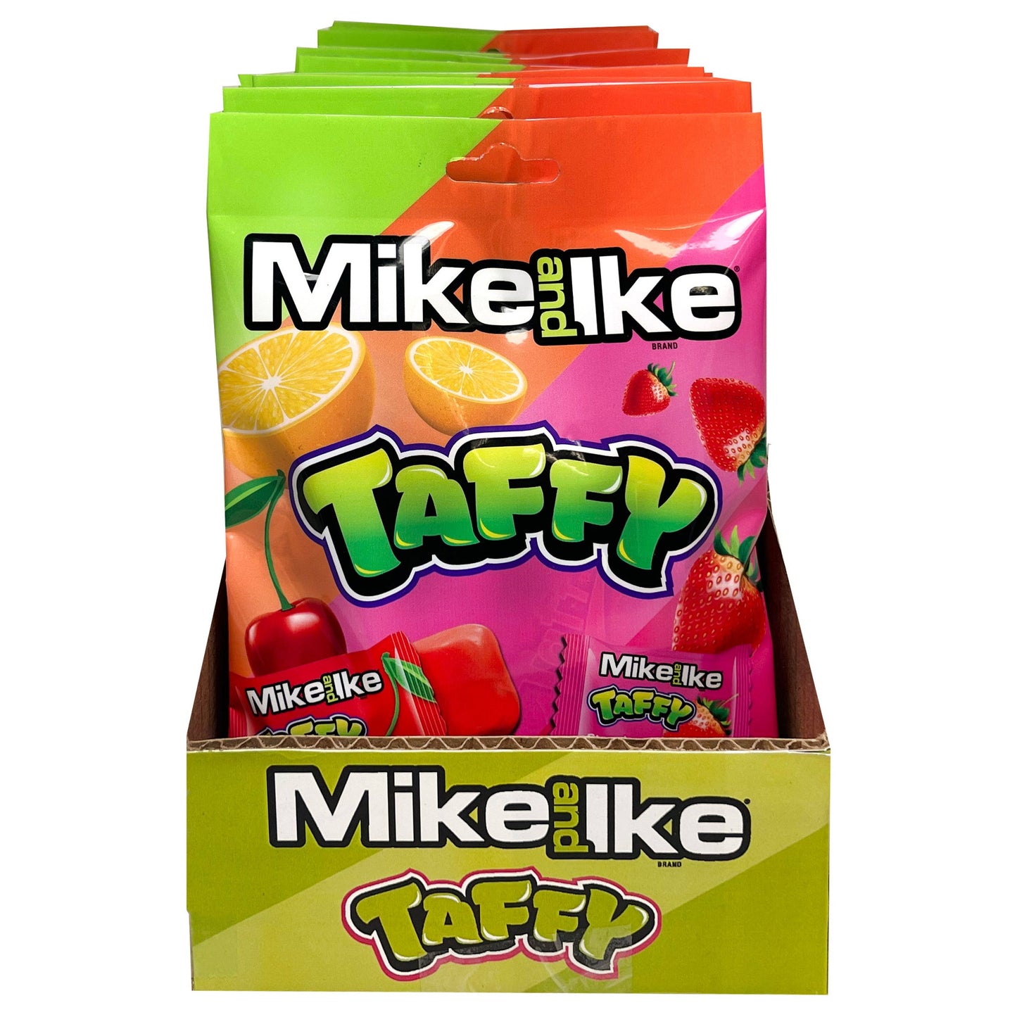 Mike and Ike Taffy (12 x 108g) - AmerikaanseGroothandel.nl