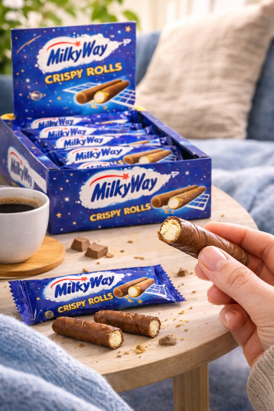 Milky Way Crispy Rolls (24 x 22g)