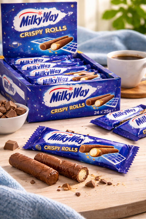 Milky Way Crispy Rolls (24 x 22g)