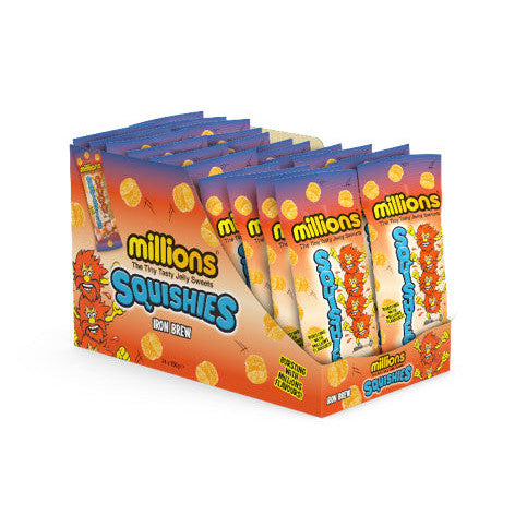 Millions Squishies Iron Brew (24 x 150g) - AmerikaanseGroothandel.nl