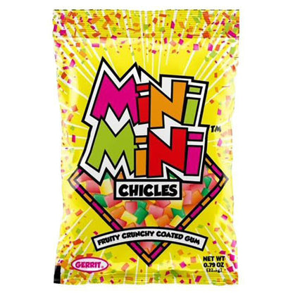 Mini Mini Chicles Gum Fruit (20 x 22g) - AmerikaanseGroothandel