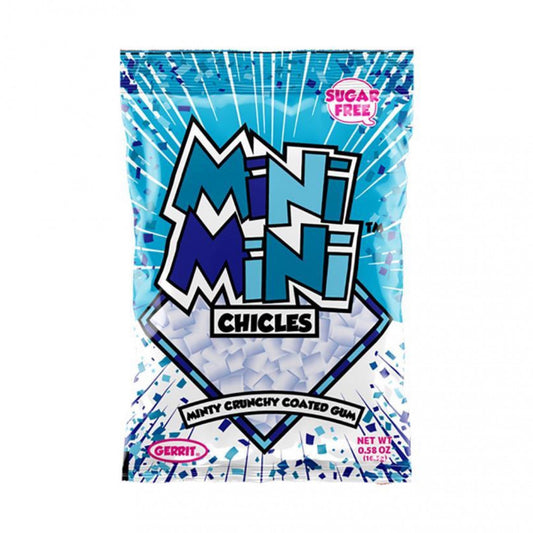 Mini Mini Chicles Gum Mint (20 x 16g) - AmerikaanseGroothandel.nl