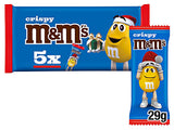 M&M's Crispy Santa 5 Pack (10 x 145g)