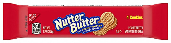 Nabisco Nutter Butter (10 x 56g)