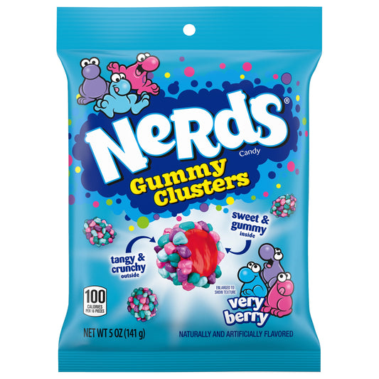 Nerds Gummy Clusters Very Berry (12 x 142g) - AmerikaanseGroothandel