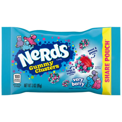 Nerds Gummy Clusters Very Berry (12 x 85g) - AmerikaanseGroothandel