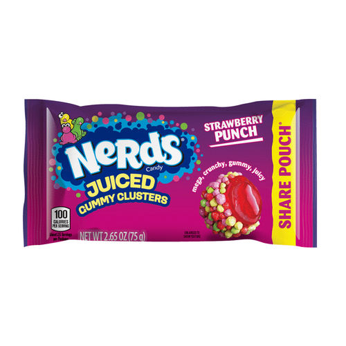 Nerds Juiced Gummy Clusters Strawberry Punch