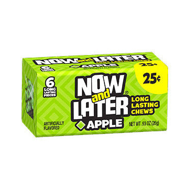 Now & Later Apple (24 x 26g) - AmerikaanseGroothandel.nl