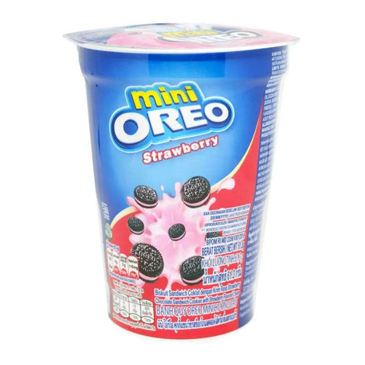 Oreo Mini Strawberry (24 x 61g) - AmerikaanseGroothandel.nl