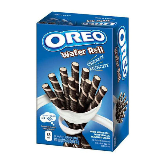 Oreo Wafer Roll Vanilla (20 x 54g) - AmerikaanseGroothandel