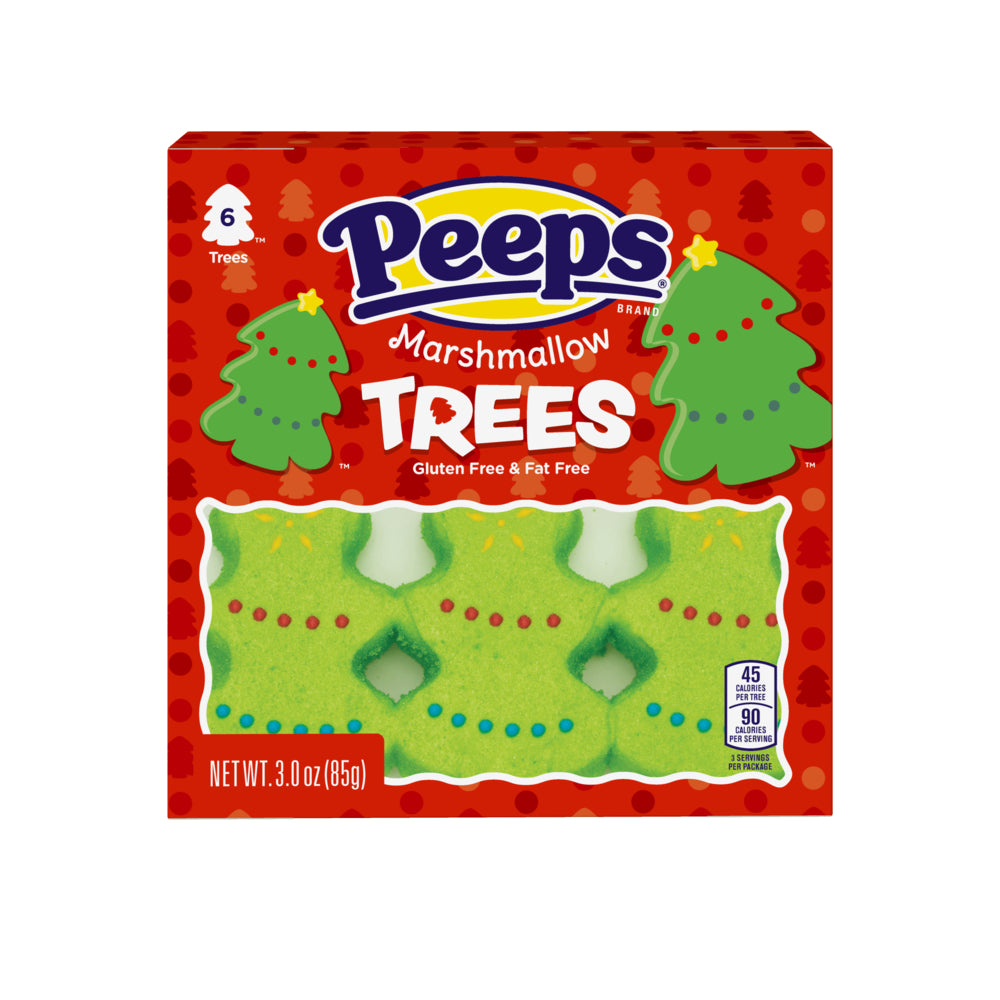 Peeps Marshmallow Christmas Trees 6-Pack