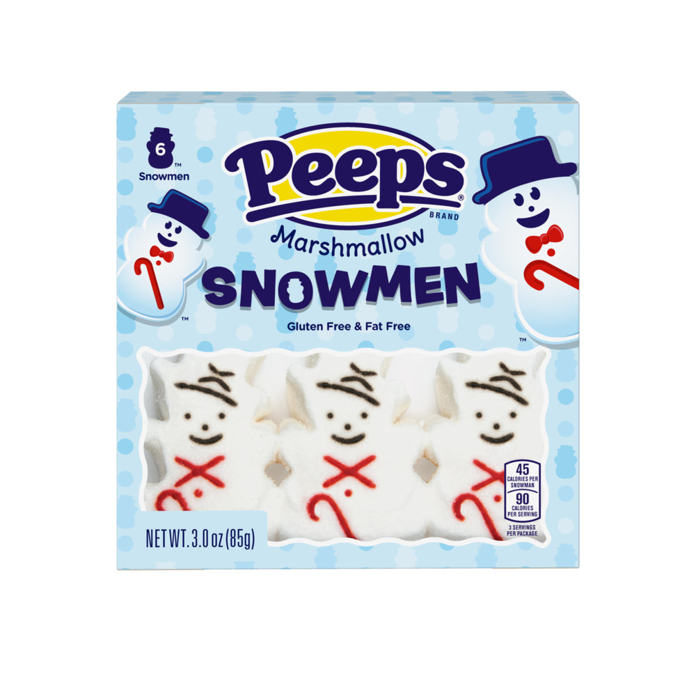 Peeps Marshmallow Snowmen 6-Pack
