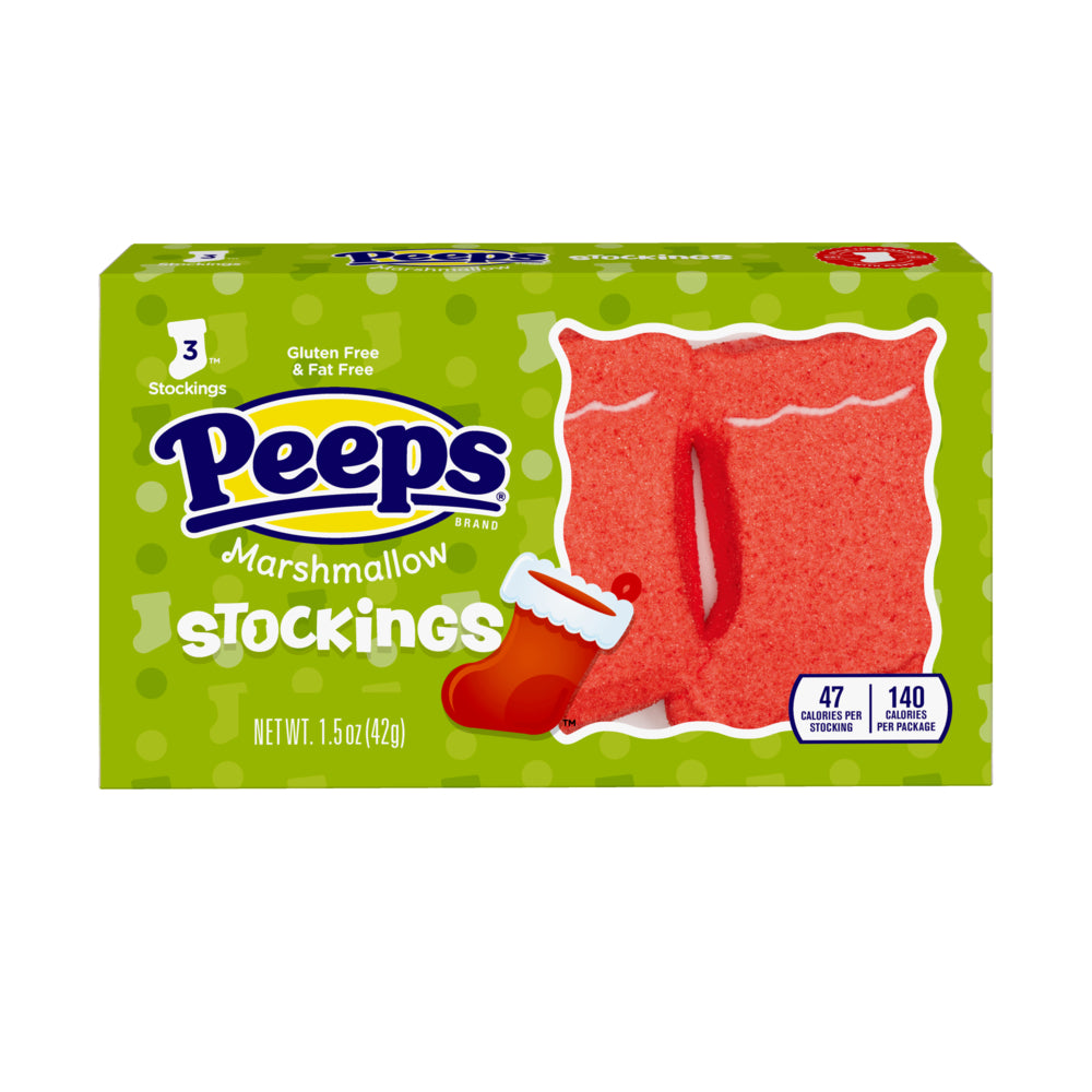Peeps Marshmallow Stockings 3-Pack