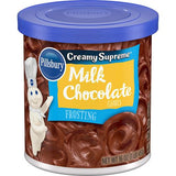 Pillsbury Creamy Supreme Frosting Milk Chocolate (8 x 453g)