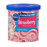 Pillsbury Frosting Strawberry (8 x 453g)