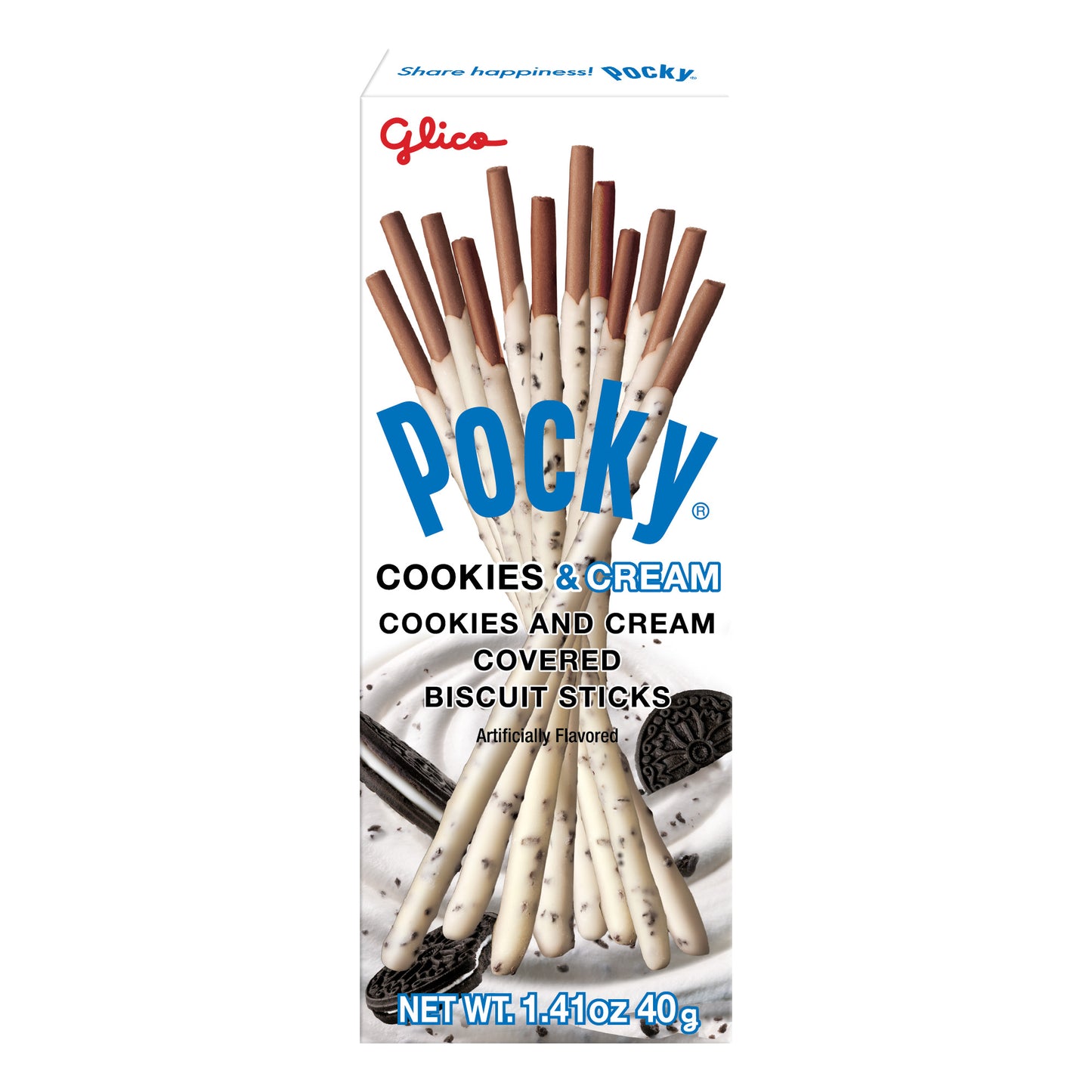 Pocky Cookies & Cream (10 x 41g) - AmerikaanseGroothandel.nl