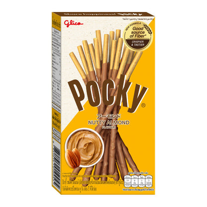 Pocky Nutty Almond (10 x 39g) - AmerikaanseGroothandel